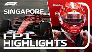 FP1 Highlights | 2024 Singapore Grand Prix