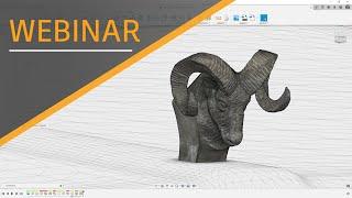 Webinar: Improve your mesh results with organic mesh conversion | Autodesk Fusion 360