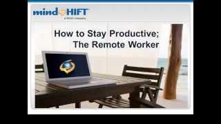 Working Remotely? Technology For Staying Productive