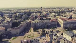 Happy Tower Kraków  i okolica z lotu ptaka