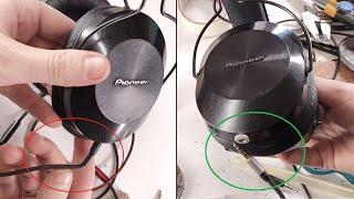 Pioneer SE-MS5T Detachable Cable Mod (How to DIY)