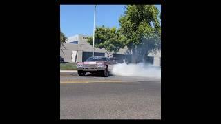 DONK DOES INSANE BURNOUT #streetracing #ls #lsswap #donk #explore #explorepage