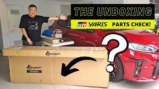 Kansai Service Aero Parts + THE BEST WHEEL SPACERS for the GR YARIS and more! - (Unboxing Ep. 11)