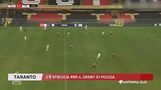 04 OTTOBRE 2024 - TARANTO - C'È SFIDUCIA PER IL DERBY DI FOGGIA