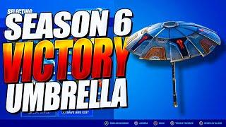 How I Unlocked The Season 6 Victory Royale Umbrella (Foundational 'Brella Review And Gameplay)