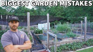 8 Mistakes I'd NEVER Make In My Garden Again