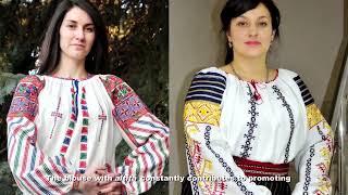 The art of the traditional blouse with embroidery on the shoulder in Romania and the Rep. of Moldova