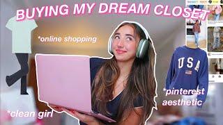 BUYING MY DREAM WARDROBE HAUL*online shop with me