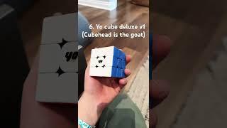 Top 10 favorite 3x3 speed cubes @CubeHead