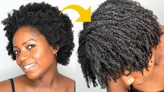 DEFINED WASH N GO (Short to Medium Length Natural Hair) (4B/4C Natural Hair) (Updated) (2018)