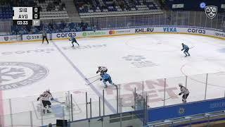 Semyon Chistyakov - Gap control v. HC Sibir (Nov. 13, 2020)