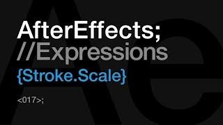 AE Hack: Perfect Stroke Width Every Time!