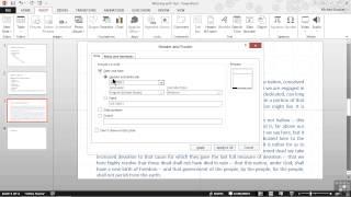 Microsoft Powerpoint 2013 Tutorial | Working With Headers And Footers