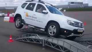 Диагональное вывешивание renault