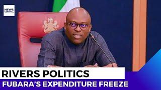 Rivers State Assembly Freezes Governor Fubara's Expenditures During Political Crisis