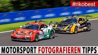 Motorsport Fotografie - Rennwagen mit Mitzieher Fotografieren in Spa - Tipps und Tricks