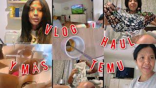 Vlog variado  compre  cosas de temu️