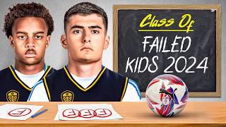 I Used FAILED WONDERKIDS of 2024 To Rebuild LEEDS UNITED!