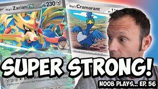 Noob Plays... New! Hop's Zacian ex Power! Journey Together Gameplay!  I Pokémon PTCG Live