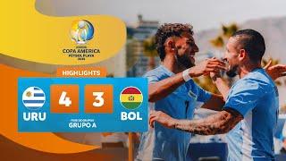 URUGUAY 4-3 BOLIVIA | Highlights | CONMEBOL Copa América Fútbol Playa 2025™