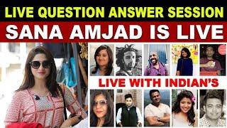 Live Question Answers Session With Sana Amjad