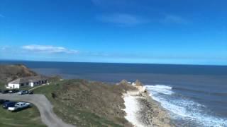 Flamborough Village , near Bridlington East Yorkshire. (parrot bebop drone)