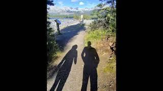 Kananaskis Lakes in Banff hike with friends #canada #alberta #kananaskis #hike