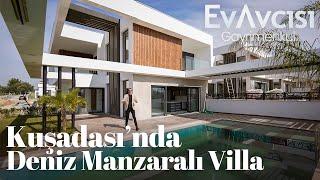 Soğucak'ta Deniz Manzaralı Villa | Kuşadası'nda Satılık Villa