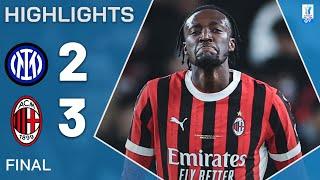 INTER-MILAN 2-3 | RESUMEN | ¡Abraham logra la victoria en el descuento! | EA Sports Supercup 2024/25