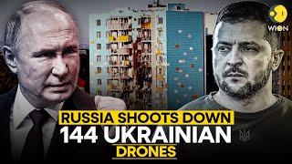 Russia-Ukraine War: Russia shoots down 144 Ukrainian drones launched overnight | WION Originals