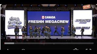 Freshh MegaCrew - Canada | JV MegaCrew Division | 2024 World Hip Hop Dance Championship Semifinals