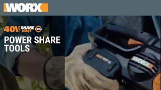 WORX 40V Powershare Tools