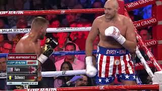 Tyson Fury doing rope a dope like Muhammad Ali - Amazing Reflexes