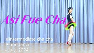 Asi Fue cha Line Dance | 라인댄스 아시푸에차 #Intermediate #cha_cha