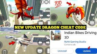Finally Indian Bike Driving 3D New Update Aagya | Dragon Ride Option Cheat Code | Harsh in Game