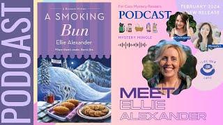 A Smoking Bun by Ellie Alexander Book 19 in the Bakeshop Mysteries