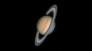 I pointed my telescope at Saturn...