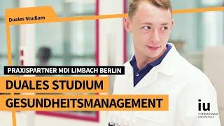 Duales Studium Gesundheitsmanagement an der IU | Praxispartner MDI Limbach