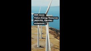 ASX news: Vulcan Energy Resources (ASX:VUL, FSE:VUL) announces...