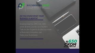 Business Valuations with Andrea Harris, CPA, CA, CBV on 650 CKOM's Talk to the Experts