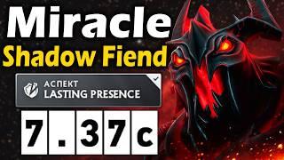 Миракл на Сигнатурном Шадоу Финде! - Miracle Shadow Fiend 7.37 ДОТА 2