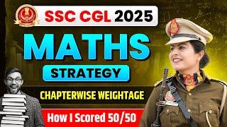 SSC CGL Maths chapter wise weightage ।How to cover Maths | Maths preparation strategy | SSC CGL