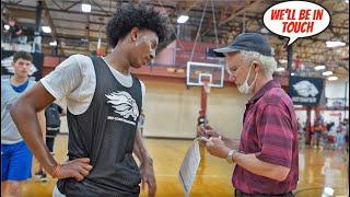 I SNUCK INTO AN ELITE BASKETBALL CAMP & GOT A D1 OFFER!