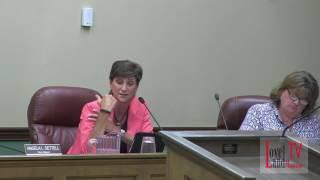 Kathy Bailey on light clapping at Council meetings