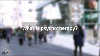 What is psychotherapy?