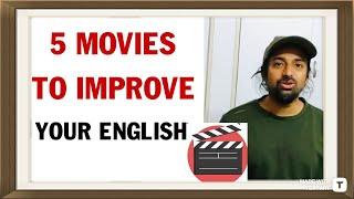 Top 5 Movies to Learn Spoken English | English Lesson