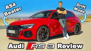 New Audi RS3 review - its 0-60mph & 1/4 mile will blow your mind!