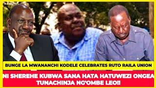 DRAMA‼️AS KISUMU BUNGE LA MWANANCHI SLAUGHTER A BULL TO CELEBRATE RAILA AND RUTO DEALGACHAGUA KULIA