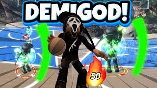 HOW TO MAKE MY "Demigod Specialist" BUILD IN HOOPS LIFE!  (GREENS, ANKLE BREAKERS, DUNKS)