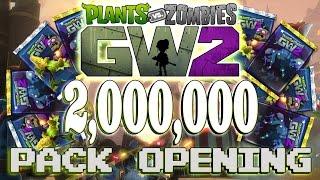 2 Million Coin Plants vs Zombies Garden Warfare 2 Pack Opening